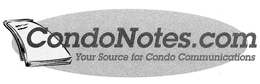CONDONOTES.COM YOUR SOURCE FOR CONDO COMMUNICATIONS logo