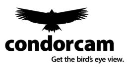 CONDORCAM GET THE BIRD'S EYE VIEW. logo