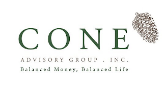 CONE ADVISORY GROUP, INC. BALANCED MONEY, BALANCED LIFE logo