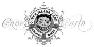 CONEY CONEY ISLAND CARLO SPIRITS WINES CARLO logo