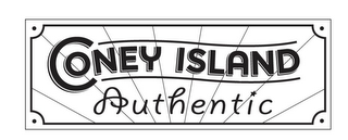 CONEY ISLAND AUTHENTIC logo