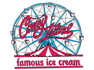 CONEY ISLAND FAMOUS ICE CREAM logo