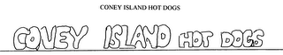 CONEY ISLAND HOT DOGS logo