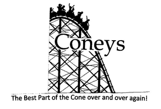 CONEYS THE BEST PART OF THE CONE OVER AND OVER AGAIN! logo