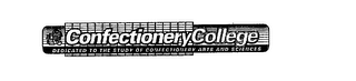 CONFECTIONERY COLLEGE DEDICATED TO THE STUDY OF CONFECTIONERY ARTS AND SCIENCES logo