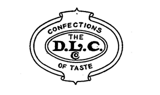 CONFECTIONS THE D.L.C. OF TASTE logo
