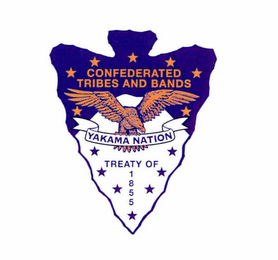 CONFEDERATED TRIBES AND BANDS YAKAMA NATION TREATY OF 1855 logo
