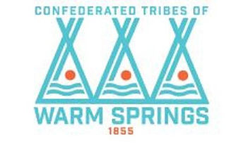 CONFEDERATED TRIBES OF WARM SPRINGS 1855 logo