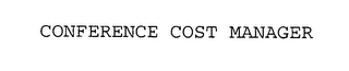 CONFERENCE COST MANAGER logo