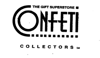 CONFETI THE GIFT SUPERSTORE COLLECTORS logo