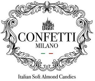 CONFETTI MILANO ITALIAN SOFT ALMOND CANDIES logo