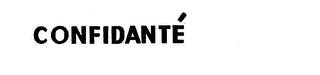 CONFIDANTE logo