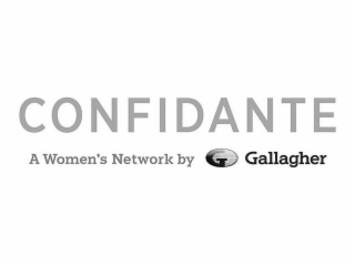 CONFIDANTE A WOMEN'S NETWORK BY G GALLAGHER logo