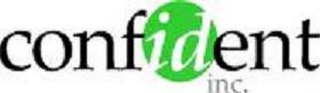 CONFIDENT INC. logo