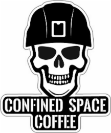 CONFINED SPACE COFFEE logo