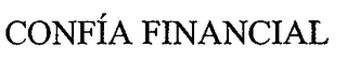 CONFÍA FINANCIAL logo