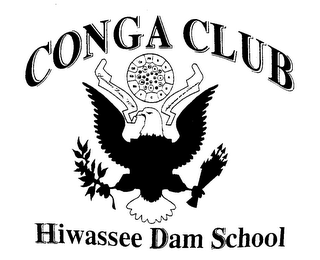 CONGA CLUB HIWASSEE DAM SCHOOL HIWASSEE DAM, NC ADEFECTANTES AD EXCELLITIUM logo