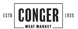 CONGER MEAT MARKET EST'D 1935 logo