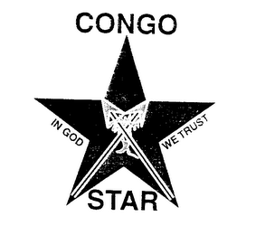 CONGO STAR IN GOD WE TRUST logo