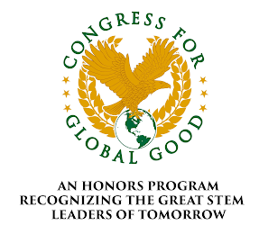 CONGRESS FOR GLOBAL GOOD AN HONORS PROGRAM RECOGNIZING THE GREAT STEM LEADERS OF TOMORROW logo