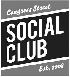 CONGRESS STREET SOCIAL CLUB EST. 2008 logo