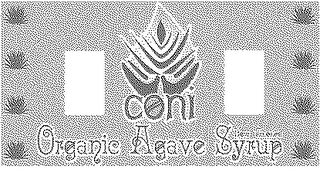 CONI ORGANIC AGAVE SYRUP LOW CALORIES logo
