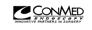 CONMED ENDOSCOPY INNOVATIVE PARTNERS IN SURGERY logo