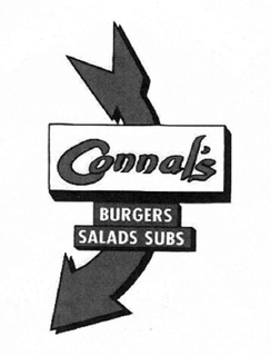 CONNAL'S BURGERS SALADS SUBS logo