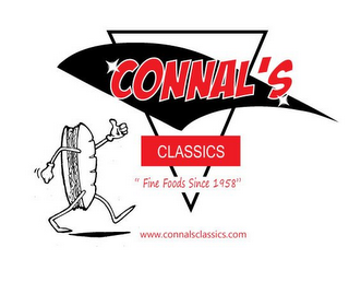 CONNAL'S CLASSICS " FINE FOODS SINCE 1958" WWW.CONNALSCLASSICS.COM logo