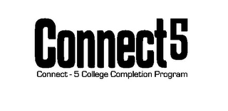 CONNECT 5 CONNECT - 5 COLLEGE COMPLETION PROGRAM logo