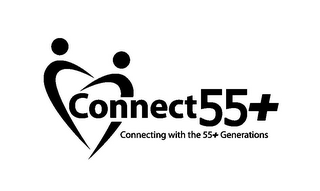 CONNECT 55+ CONNECTING WITH THE 55+ GENERATIONS logo