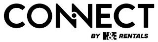 CONNECT BY H&E RENTALS logo