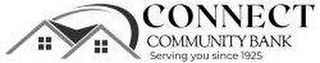 CONNECT COMMUNITY BANK SERVING YOU SINCE 1925 logo