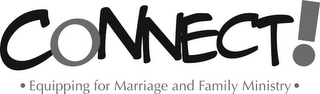 CONNECT! EQUIPPING FOR MARRIAGE AND FAMILY MINISTRY logo