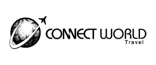 CONNECT WORLD TRAVEL logo