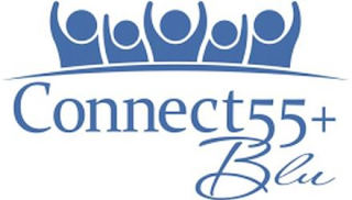 CONNECT55+ BLU logo