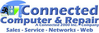 CONNECTED COMPUTER & REPAIR A CONNECTED 2000 INC. COMPANY SALES - SERVICE - NETWORKS - WEB logo