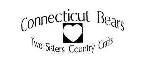 CONNECTICUT BEARS TWO SISTERS COUNTRY CRAFTS logo