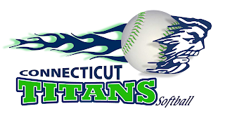 CONNECTICUT TITANS SOFTBALL logo
