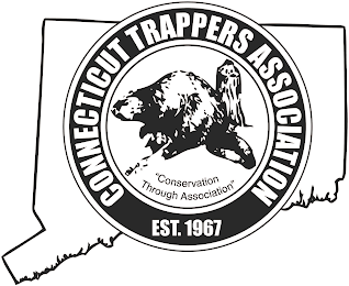 CONNECTICUT TRAPPERS ASSOCIATION EST. 1967 "CONSERVATION THROUGH ASSOCIATION" logo