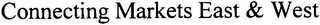 CONNECTING MARKETS EAST & WEST logo