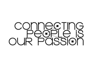 CONNECTING PEOPLE IS OUR PASSION logo