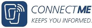 CONNECTME KEEPS YOU INFORMED. logo