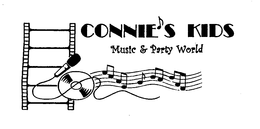 CONNIE'S KIDS MUSIC & PARTY WORLD logo