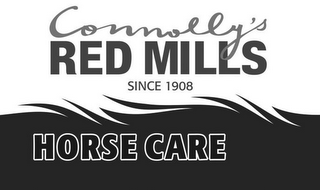 CONNOLLY'S RED MILLS SINCE 1908 HORSE CARE logo