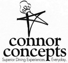 CONNOR CONCEPTS SUPERIOR DINING EXPERIENCES. EVERYDAY. logo