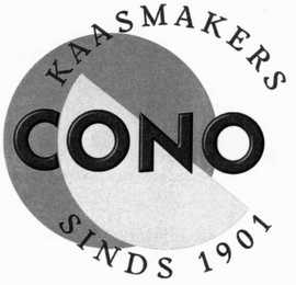CONO KAASMAKERS SINDS 1901 logo