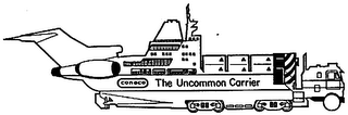 CONOCO THE UNCOMMON CARRIER logo