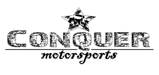 CONQUER MOTORSPORTS logo