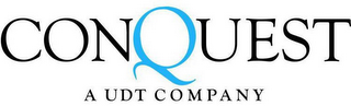 CONQUEST A UDT COMPANY logo